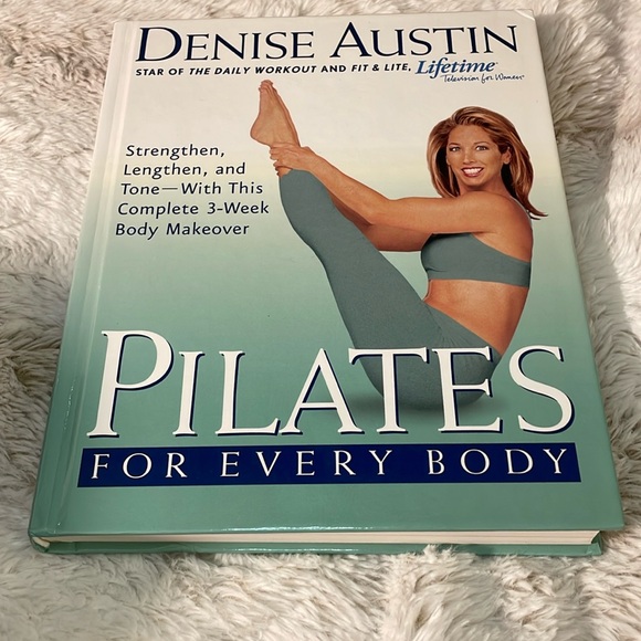 Other - Pilates Hardback Exercise Fitness Workout Plan Book! EUC! Body Makeover! Health!